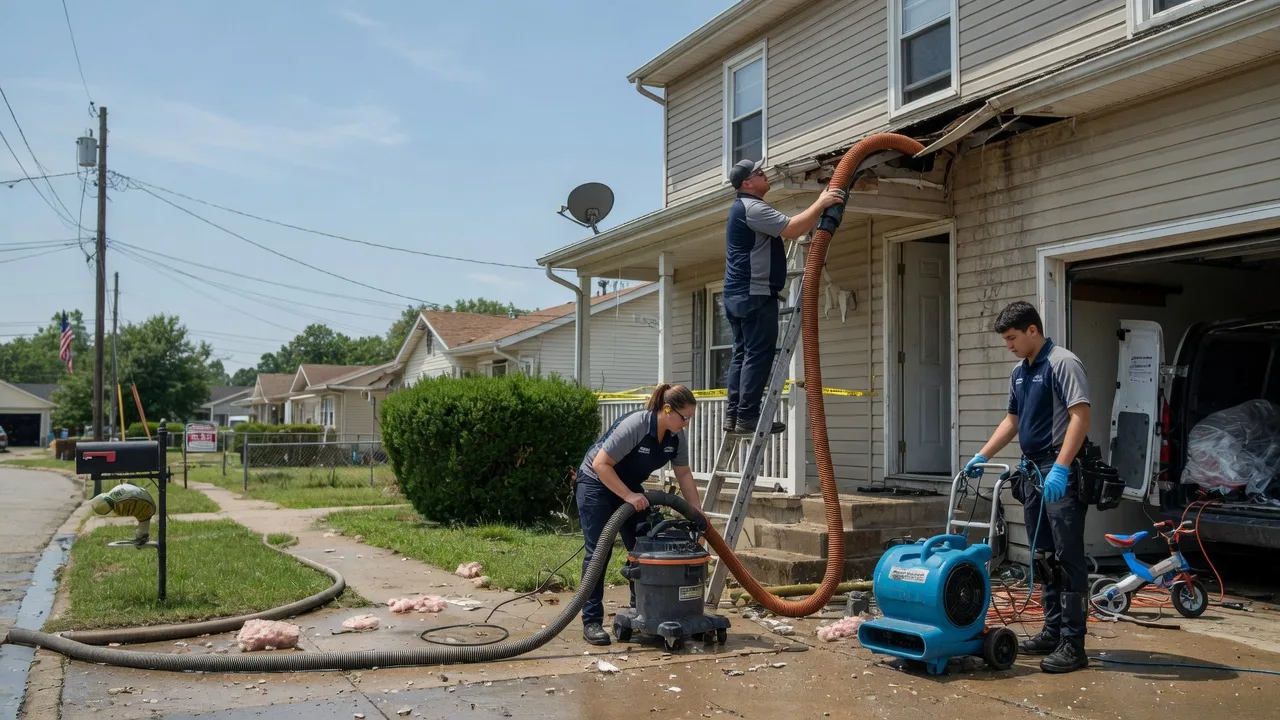 Water Damage Restoration in Island, KY near me